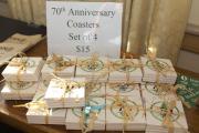 70th Anniversary Coasters